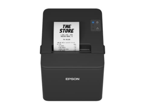 TM-T20IV - Bon-Thermodrucker mit Abschneider, 80mm, Druckgeschwindigkeit 250mm/Sek., USB + RS232, schwarz