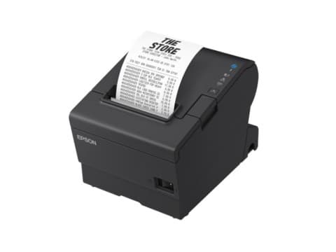 TM-T88VII-B - feste Schnittstelle, 2 x USB-Host + Ethernet, Bon-Thermodrucker, 80mm, schwarz